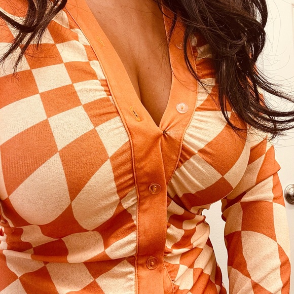 Checkered dress - Picture 4 of 4